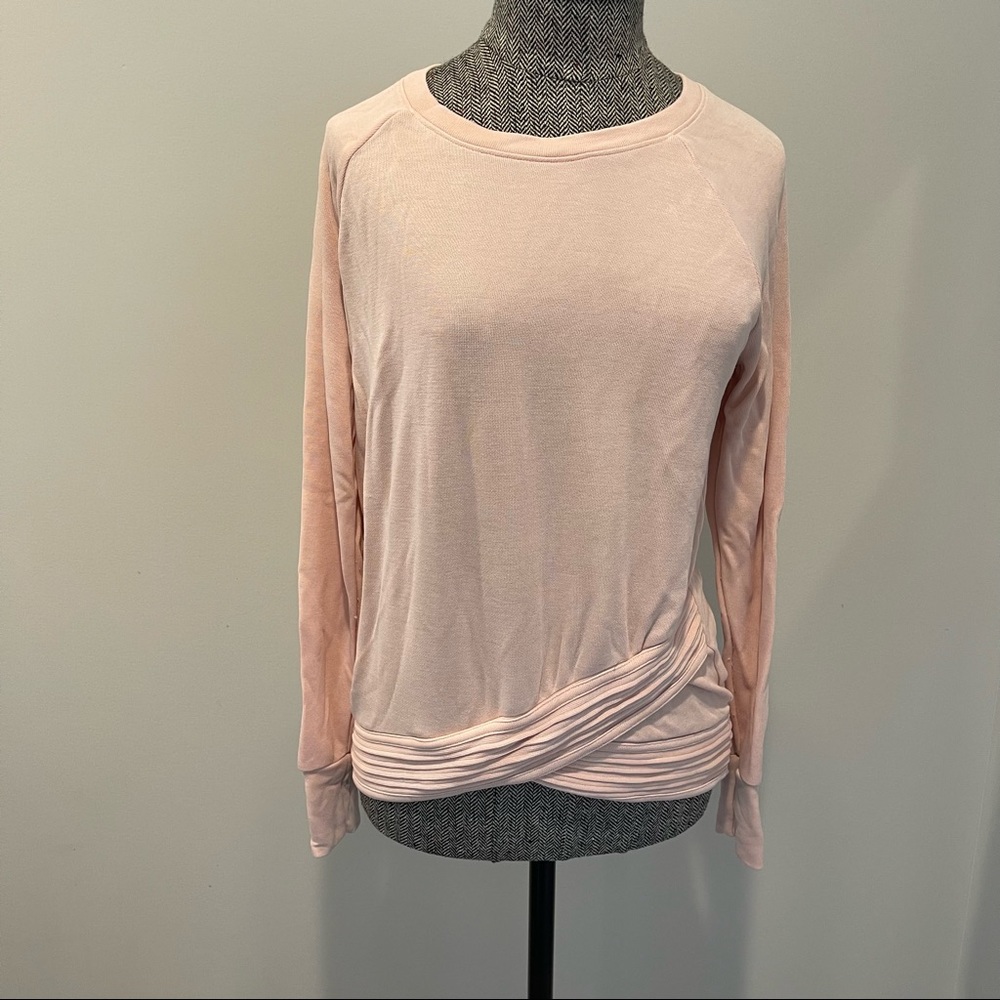 Athleta top with waist detail